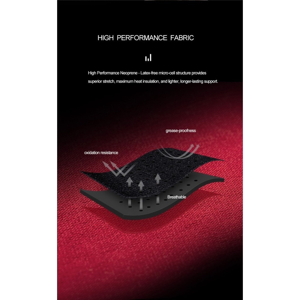 Naturehike Nh20Hj008 อุปกรณ์พยุงเข่า อุปกรณ์ป้องกันเข่าเดินป่า