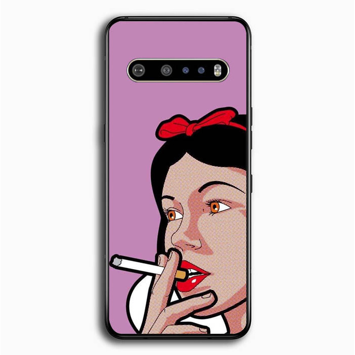 ปลอก Hardcase Softcase Custom LG V60 V50 V50S V40 V30 V20 กํามะหยี่ G8X ThinQ 5G Bad Princess TT0050