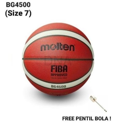 Molten BASKETBALL BG4500 BG 4500 SIZE 7 พรีเมี่ยม INDOOR/OUTR H85S