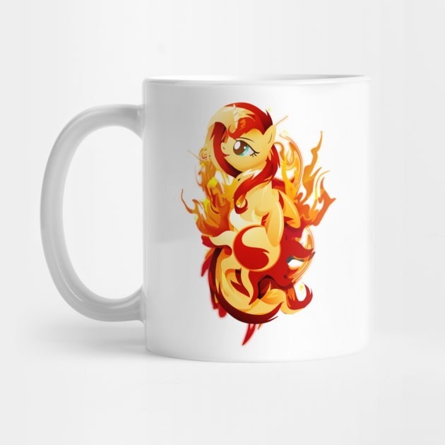 MATAHARI Flaming Sunset Shimmer แก้วกาแฟ