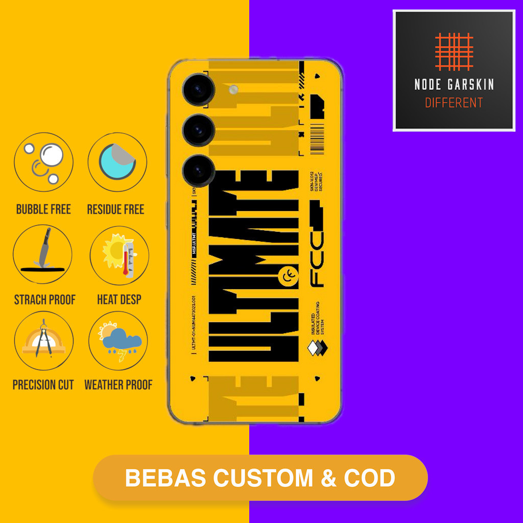 Garskin Skin Samsung S23 Regular Fullbody หรือ Backonly - ultimate Code - 7sei