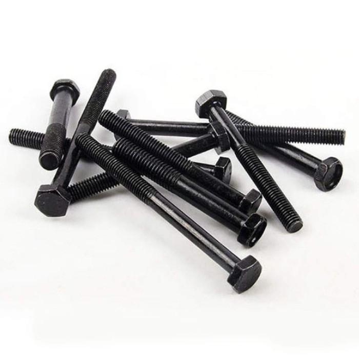 เหล็ก 8.8 Bolt M18X110 / Bolt 18X110 / M18 X 110 / 18 X 110 เกรด 88 HTB - High Tension Bolt ครึ่งเกล