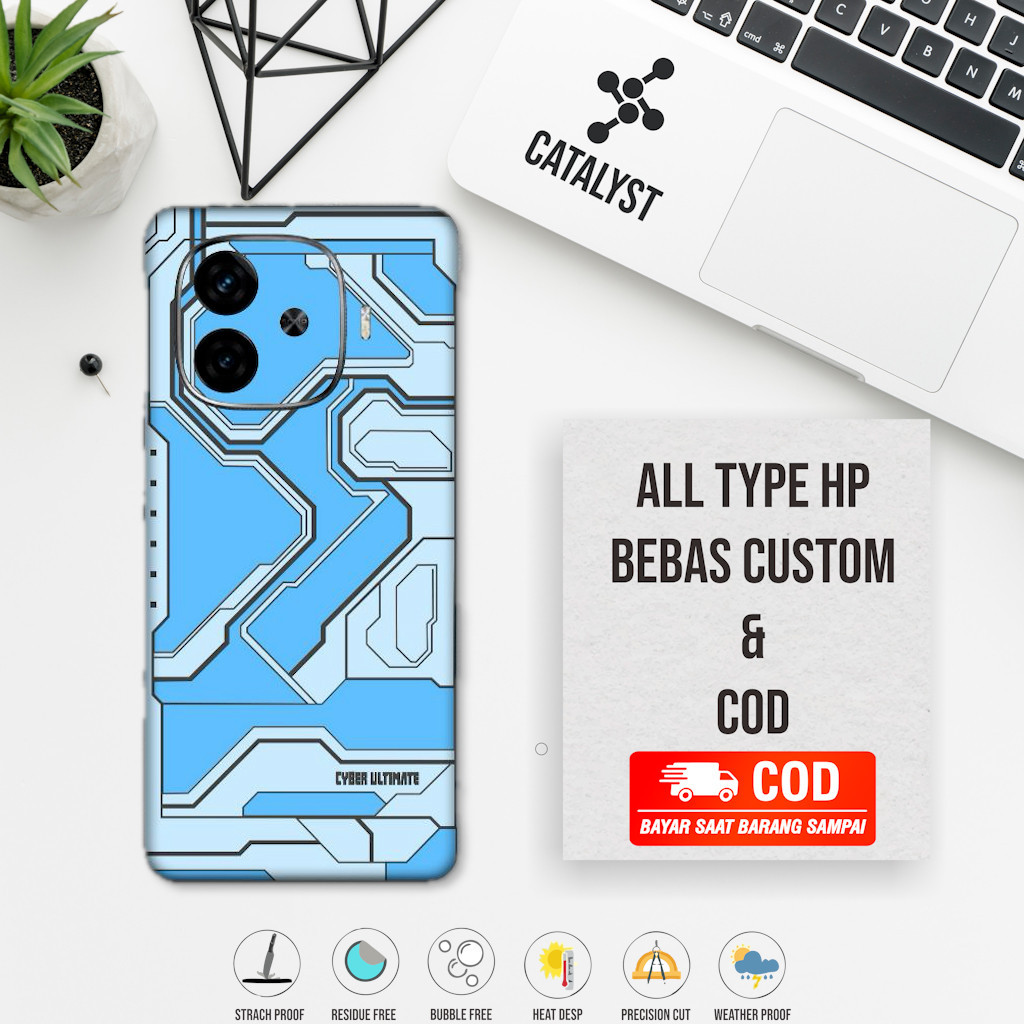 Garskin Skin Iqoo Z9 Fullbody ultimate cyber v2 ซื้อ 1 แถม 2 - ปรับแต่งได้ - Motif U7N