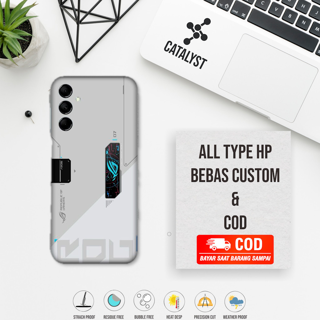 Garskin Skin Samsung M14 5G rogg Design ซื้อ 1 แถม 2 - ปรับแต่ง - Motif H67