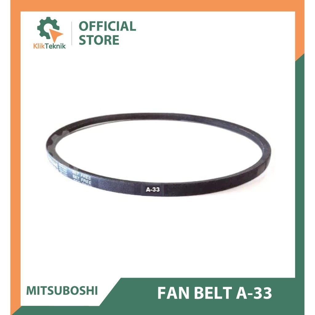 สายพานพัดลม MITSUBOSHI A33