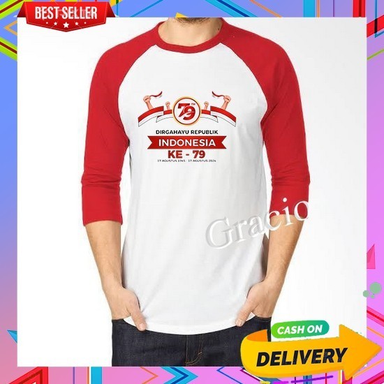 เสื้อยืด เมราห์ 17 สิงหาคม 2024 วันประกาศอิสรภาพผู้ใหญ่ ครอบครัวหญิงคู่ เสื้อยืดอาเจียน เสื้อโอบลองส