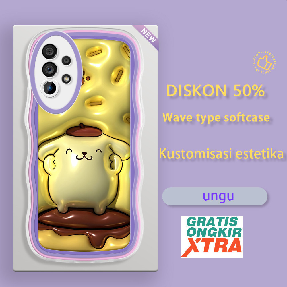 Samsung A7 2018 A33 A35 5G A51 A52 A53S A54 A55 5G A56 A52S A53 A58 A72 A73 A78 5G A750 ปอมปอมรูปแบบ