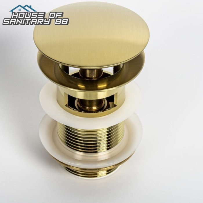 ล่าสุด Gold Sink Drain / Oveflow Sink Hole Cover Drain