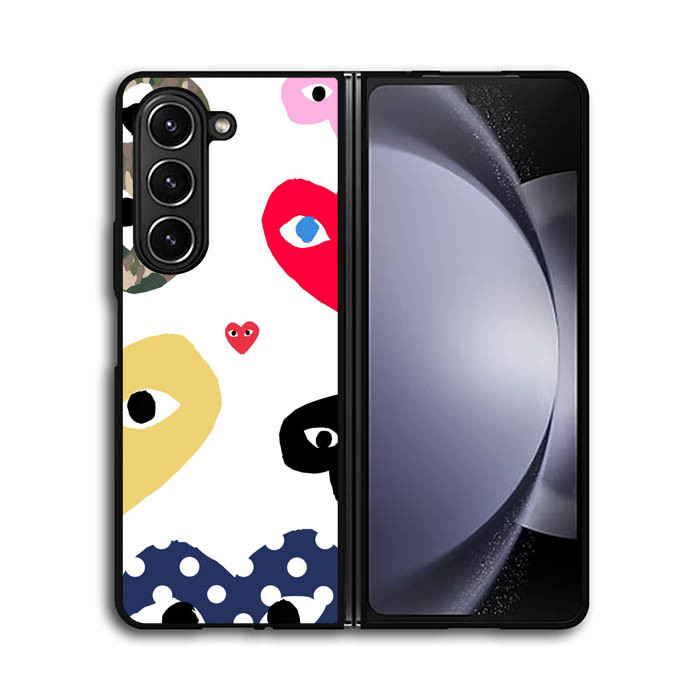 Custom Hardcase Softcase Samsung Galaxy Z Flip 6 5 4 3 Z พับ 6 5 4 3 Come Des Garcons AB3984 ฝาครอบก