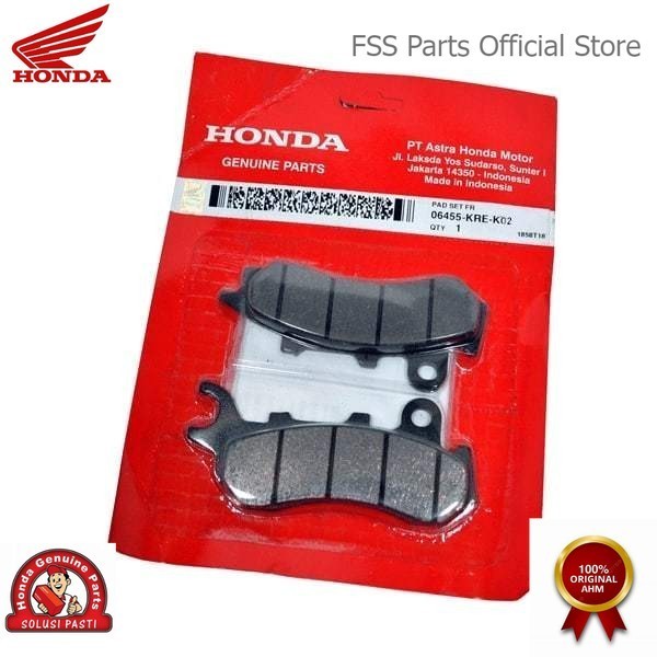 06455-KRE-K02 ผ้าเบรคหน้า (CBS) PCX 150 PCX 160 ADV 150 ADV 160