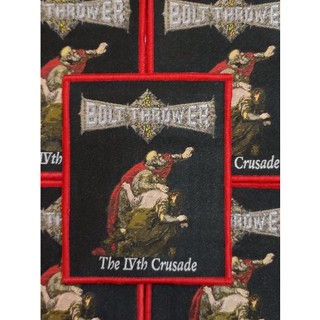 แผ่นแพทช์ BOLT THROWER The IVth Crusade II