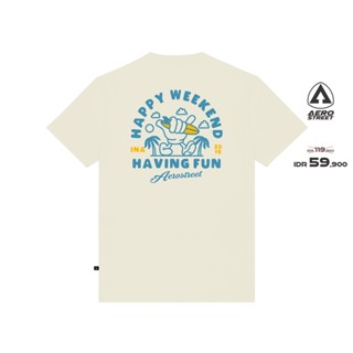 ใหม่!! เสื้อยืด ลาย Having Fun Krem Kaos ABCAA