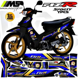 สติกเกอร์รูปลอก F1zr 110 2 จังหวะ Variation Yamaha F1zr Y 110 SS SS TWO Y 125 ZR Poswan Force One 2 Stroke Variation Racing F1zr Antem Modif F1zr Decal Semi Fullbody F1zr Lis F1zrสติกเกอร์ F1zr/striping F1zr สีฟ้า 3