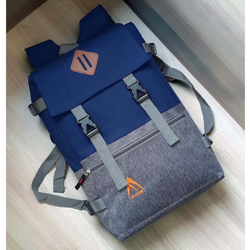 [ BKS ] [JURAGAN TAS] METRIC BACKPACK สําหรับผู้ชายและผู้หญิง SCHOOL BAG F100 กระเป๋าเป้สะพายหลังสไต
