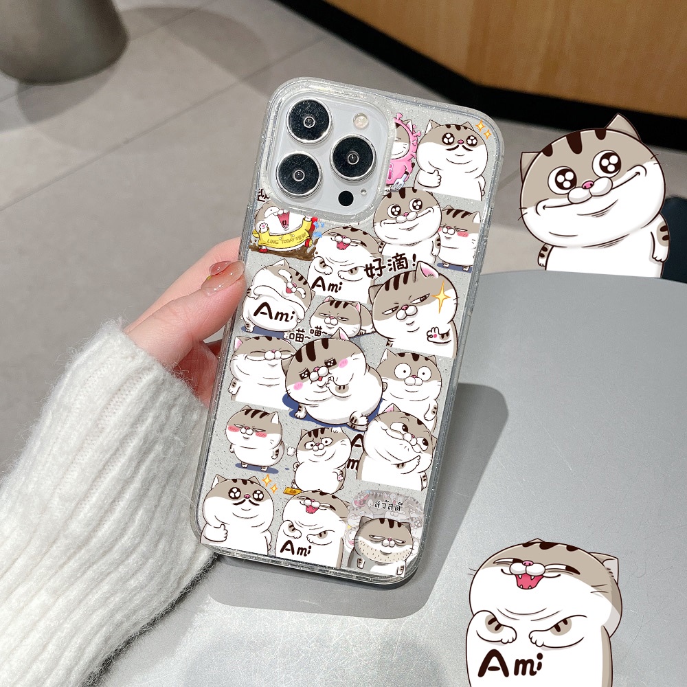 เคส FAT CAT AMI SAMSUNG A04 A04E A04S A52S M52 M22 M62 F62 A03S M32 A12 M12 A02S A02 M02 A32 A22 4G 