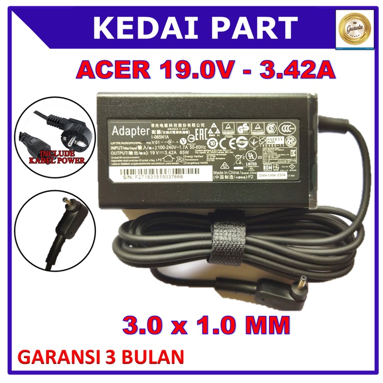 Acer Aspire S5 R5 S7 R7 P3 W700 W700P S5-391 P3-131 อะแดปเตอร์ชาร์จ