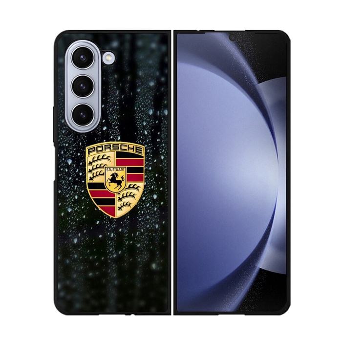 Case Casing Softcase Hardcase Samsung Galaxy Z Fold 5 5G Porsche Logo P1626