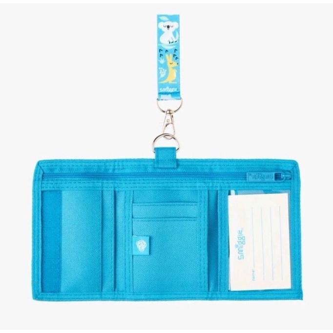 Smiggle Wallet With Lanyard Koala Blue L Mate Fast Delivery