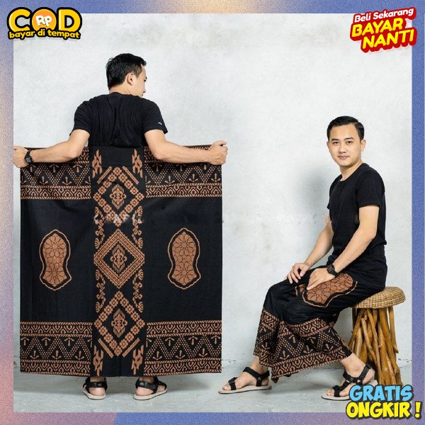 Guz Santri Hardroh Sarunh Sarong for Adult Men, Modern Motif, Exclusive Original, Sarong Praiday Arc
