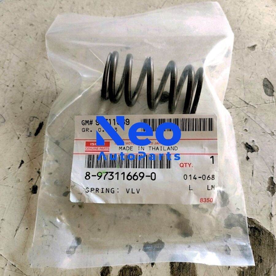 Dmax 4Jj 4Jj1 4Jk 4Jk4Jk1 Mux Original Oil Fire Valve Spring