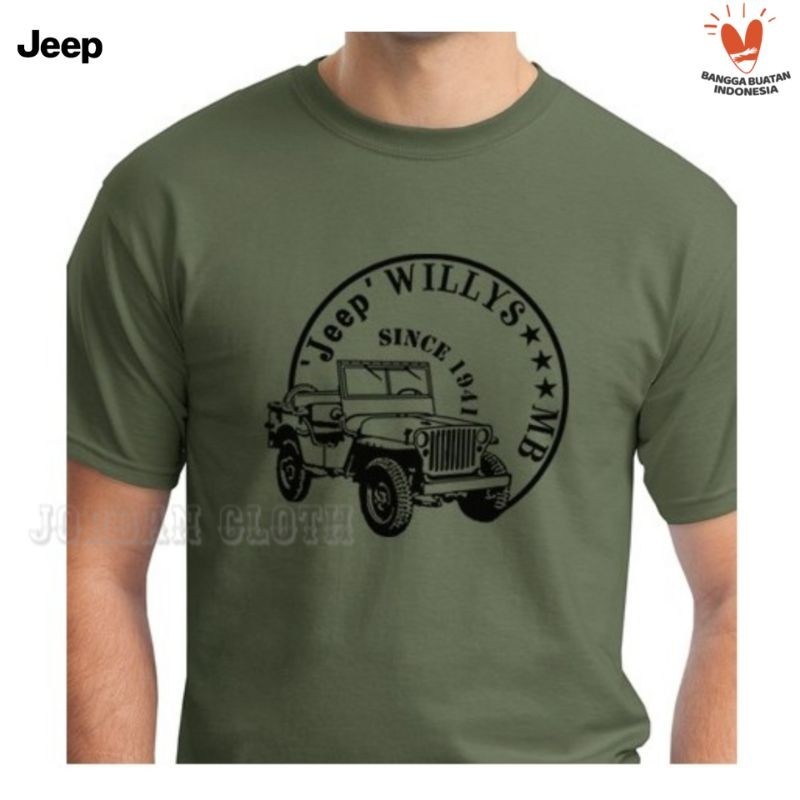 เสื้อยืด Jeep Willys