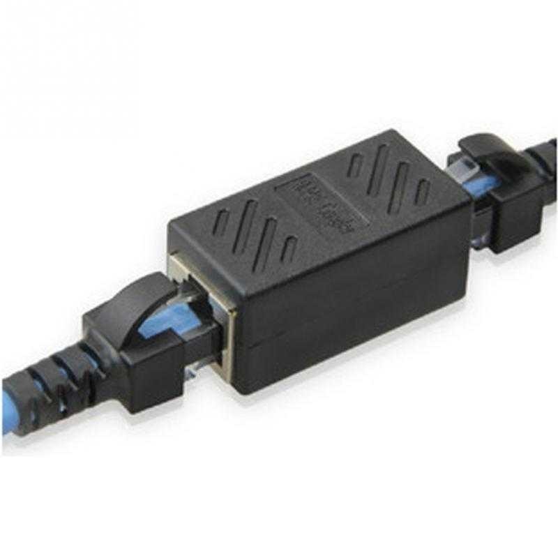 RJ45 Female to Female Cat 15A16A LAN Extension Adapter Connector