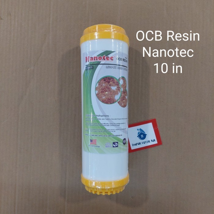 ต้นฉบับ OCB RESIN NANOTEC 10 INCH - LIME WATER FILTER จัดส่งฟรี