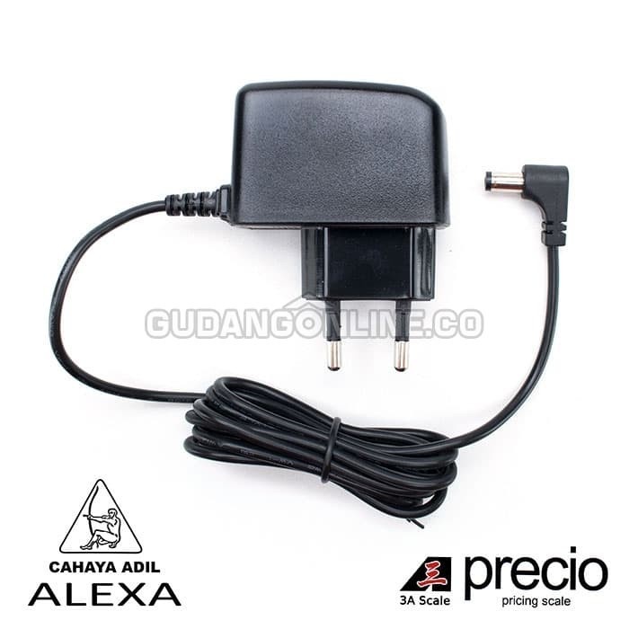 อะแดปเตอร์ขนาดดิจิตอล Alexa 60Kg 150Kg 300Kg 600Kg เอาต์พุต 6V 0.5A