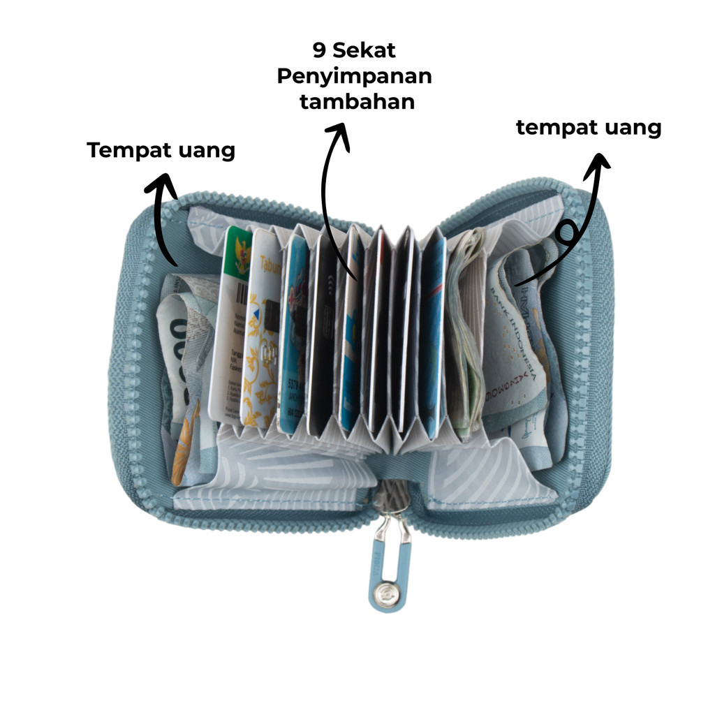 OPIOBAGS กระเป๋าสตางค์ผู้หญิง / PIOMA WALLET / COIN WALLET / PIOMA WALLET D0011