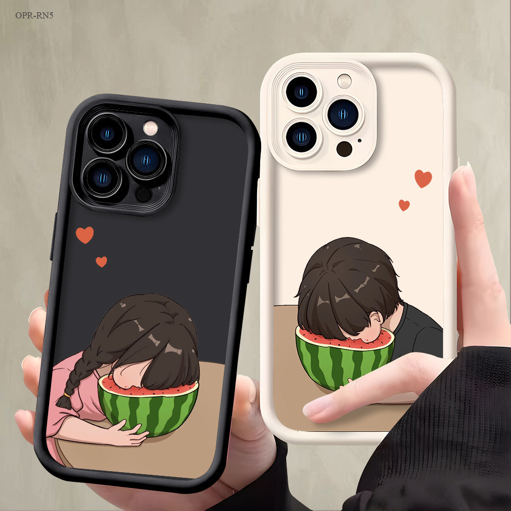 OPPO Reno 13F 11 11F 8T 7 8 5 10 6 3 7Z 8Z 4F 4 5F F11 F9 F7 2F 2Z F5 Pro 4G 5G สําหรับปลอก hp สาวเค