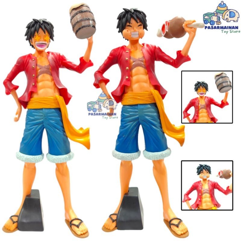 One Piece Grandista Neo Monkey D Luffy Figure 27ซม. One Piece Collection สถานะการแสดงผล
