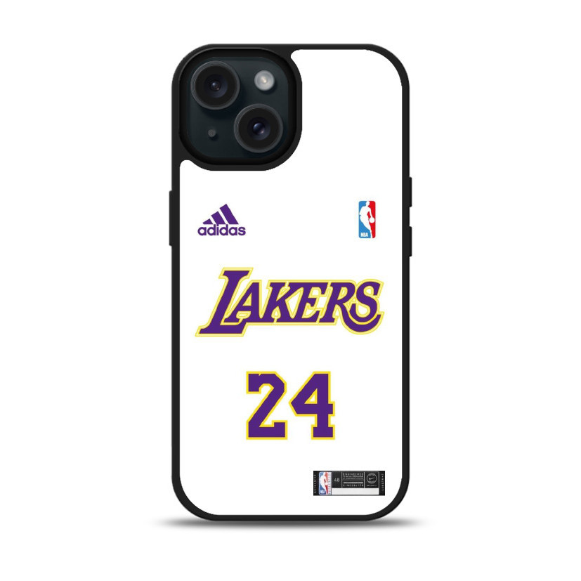 เคส iPhone 15 14 13 12 11 Pro Max Mini Plus X Xs Max XR Lakers Jersey DC04