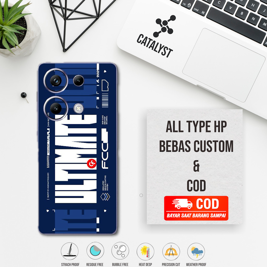 Garskin Skin Poco M6 pro 4G fullbody - ซื้อ 1 แถม 2 - สุดยอดรหัส E3T1