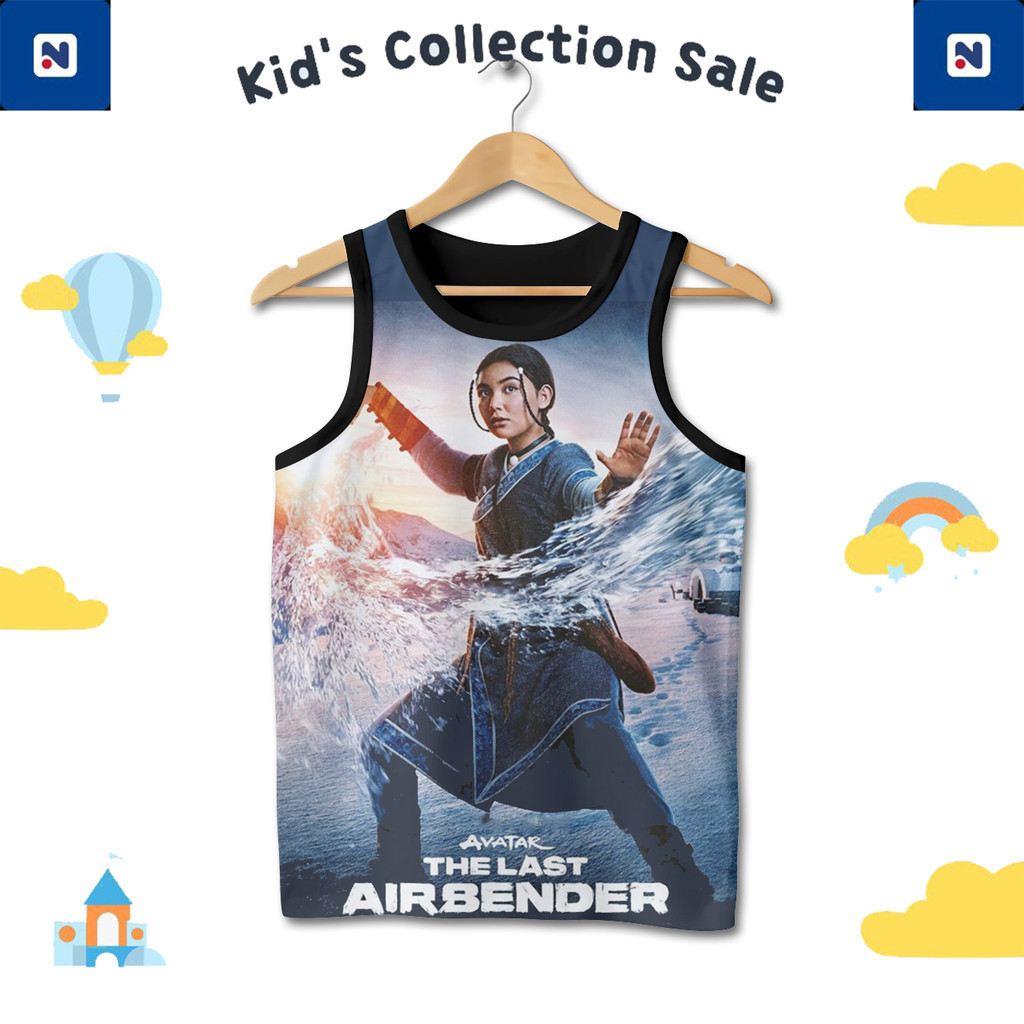 Avatar เสื้อกล้ามเด็ก v4 3D การพิมพ์ Avatar เสื้อกล้ามเด็กสําหรับอายุ 1-12 ปี - NANJAK