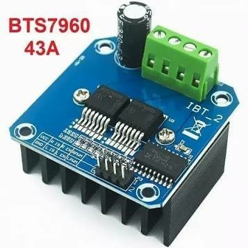 Bts7960 มอเตอร์กระแสสูง H-Bridge โมดูลสําหรับ Arduino Bts-7960