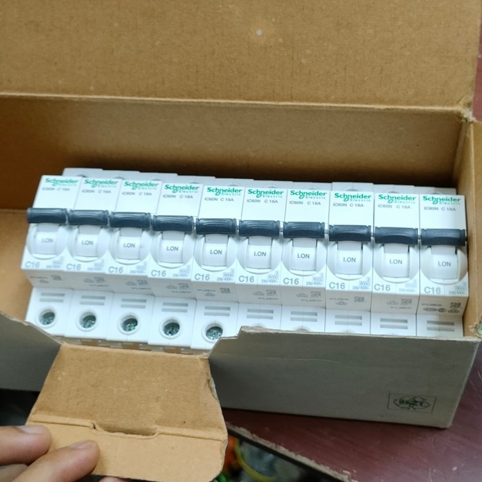 Mcb Schneider Ic60N 1P 16A,20A,25A Sni