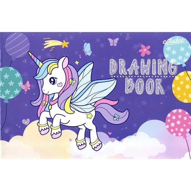Gramedia - หนังสือวาดภาพ Estudee A4 J Unicorn Dream
