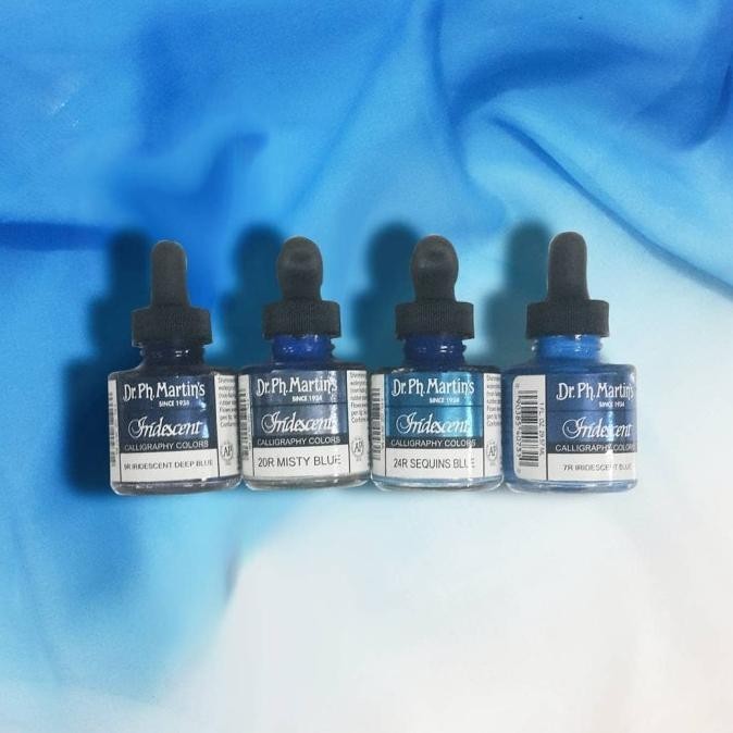 หมึกประดิษฐ์ตัวอักษร Dr Ph Martins Iridescent (สี 1)