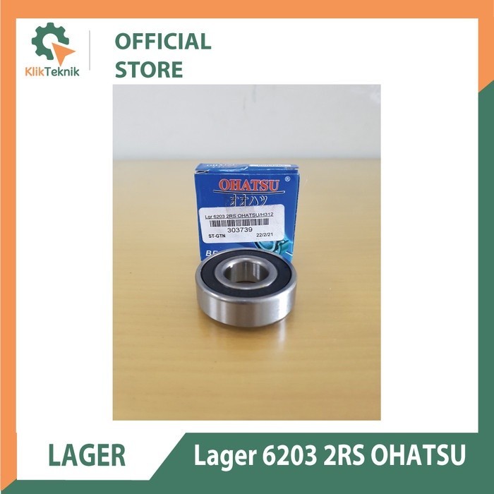 แบริ่ง 6203 2RS OHATSU
