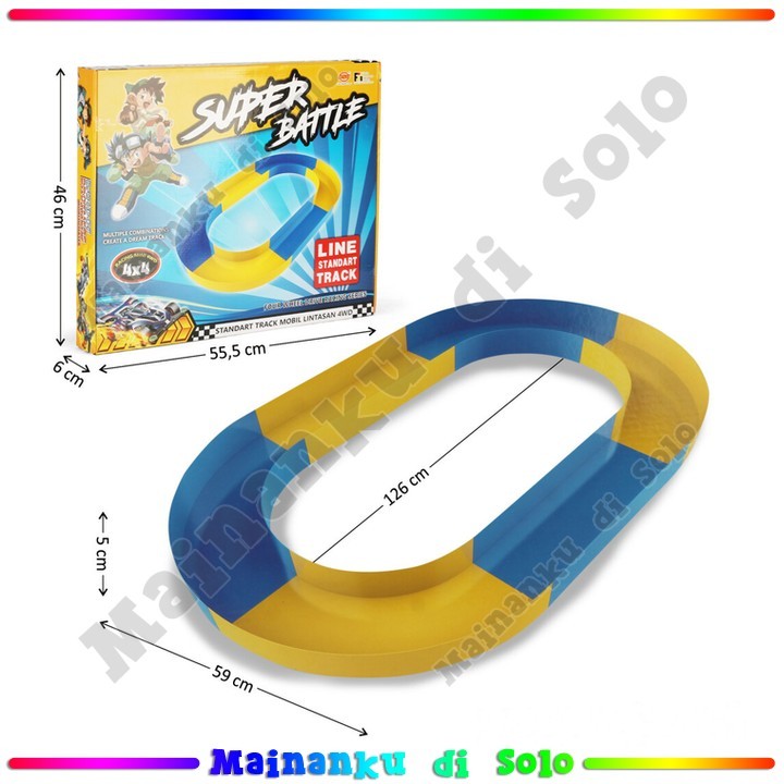 [Mainaku] Track Tamiya 1 Track Super Battle ของเล่นเด็ก