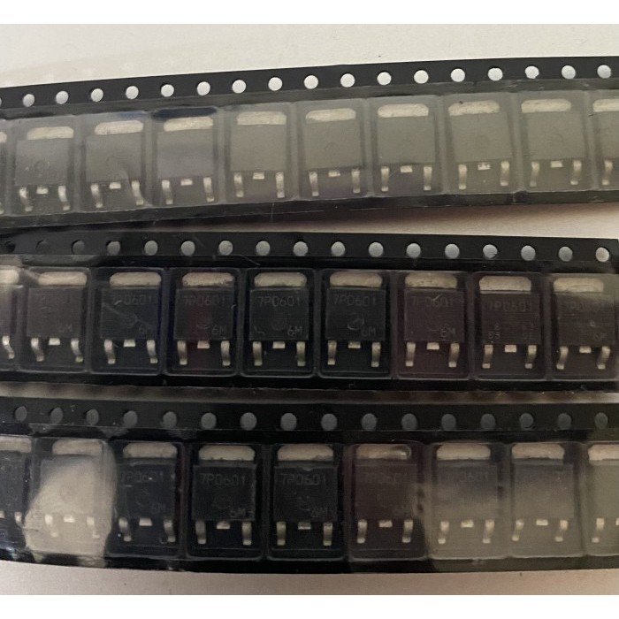 ไดร์เวอร์ Ic Chip 7P0601 ทรานซิสเตอร์ Tr Part Ecu