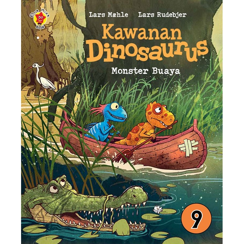 Gramedia Cirebon - DINOSAUR KAWAN 9: CROCODILE MONSTER