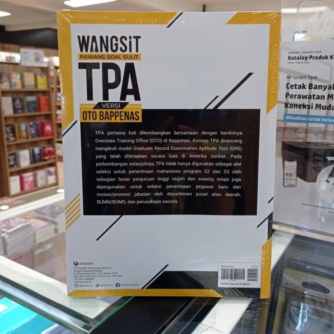 Wangsit Handler& 39;s หนังสือคําถามที่ยากบน Tpa Oto Benas Original