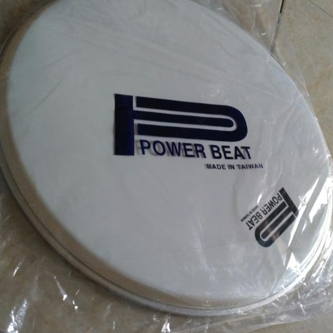 Putih 14 Inc Mars Drum Skin on Mextone Taiwan Milk White