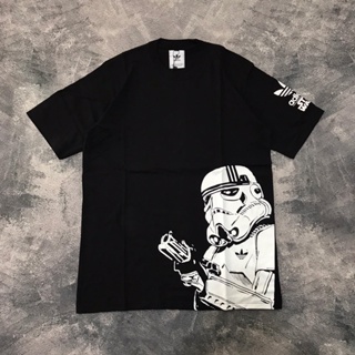 Adidas เสื้อยืด พิมพ์ลาย Starwars สําหรับผู้ชาย