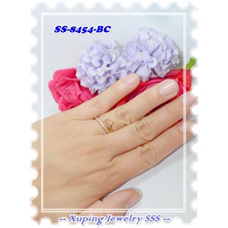 แหวนชุบทอง 18k SS-8454-BC แบรนด์แท้