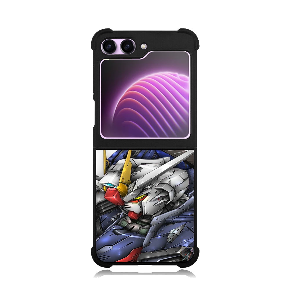Casing Case Samsung Z Flip 5 Hardcase 3 4 S23 S22 S21 Plus Ultra Custom Premium Gundam Wings Image
