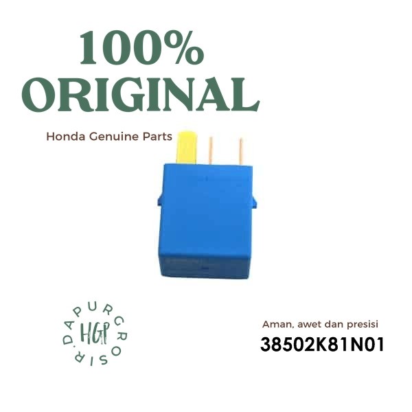 Bendik, รีเลย์สตาร์ท 5 ขาสําหรับ Beat ECO ESP K81, รีเลย์ไฟ AHM Comp ดั้งเดิม - 38502K81N01