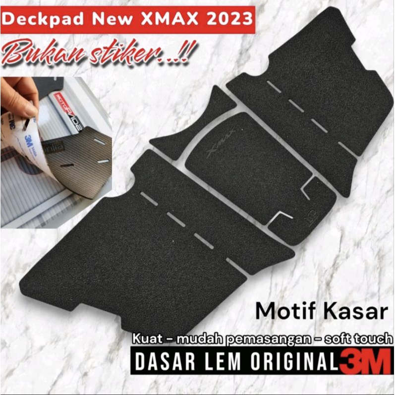 Tankpad Xmax 2023 Deckpad Xmax ใหม่ 2023 ลายคาร์บอน