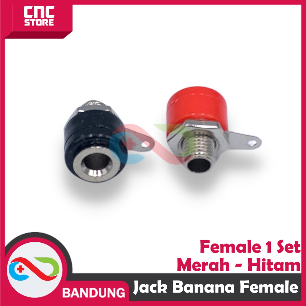 MERAH JACK BANANA FEMALE 1 ชุดสีดําแดง PAIR สีดําแดง